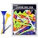 Champkey Big Cup Plus 3-1/4" Golf Tees Pack of 50 | Durable Tees -Amazon only (Mix Color)