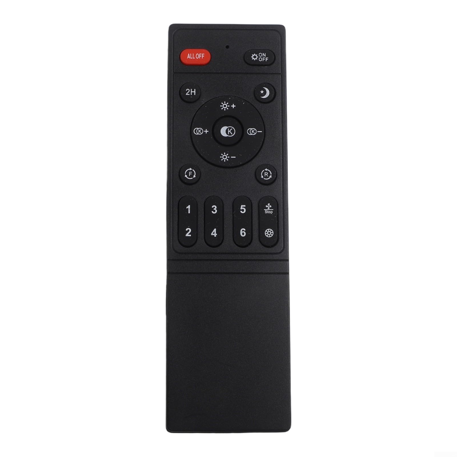 Kit de control remoto de luz de ventilador de 6 velocidades, receptor de atenuación continua, controlador inversor de conversión de frecuencia para lámpara de ventilador de techo para hogar (control