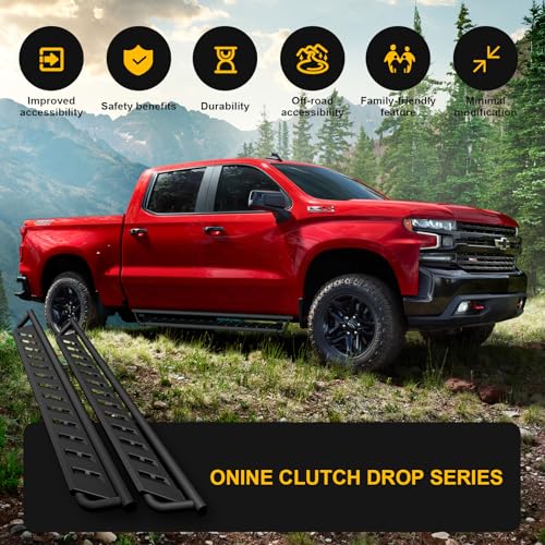 Estribo Drop Running Board para Chevy Silverado 2019-2026 miniatura 4