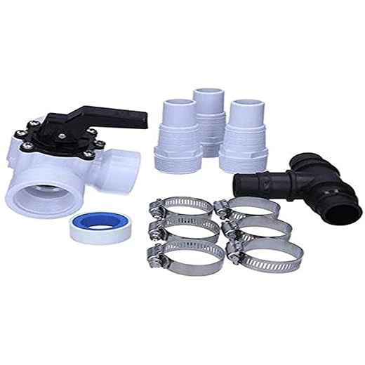 POOLEX Kit Bypass 32/38mm PC-BYPASS-32 - Conexión de la Bomba de Calor de la Piscina al Sistema de filtración - Compatible con la Gama Nano