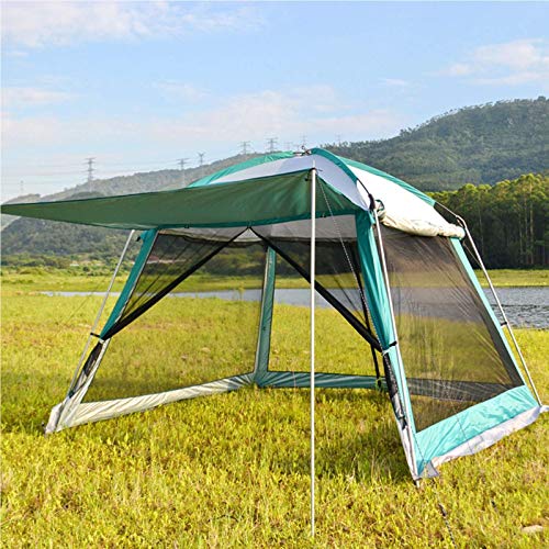 Carpa ligera de camping tipo domo para 5-8 personas impermeable miniatura 2