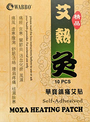 Wabbo - Moxa Heating Patch - 10 Patches Per Box #TOP28