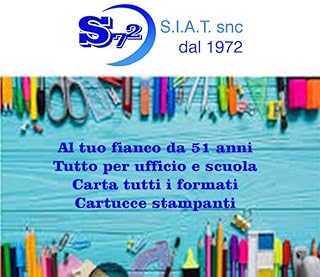 S72 Carta num. 1 Risma A3 80 Gr - Da 500 Fogli - Carta Bianca Multiuso Per Stampante Minore Consumo Di Toner/Inchiostro