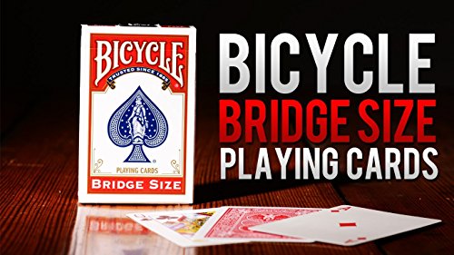 Bicycle Cartouche Format Bridge 12 rouges jeux de cartes pour club et tournoi
