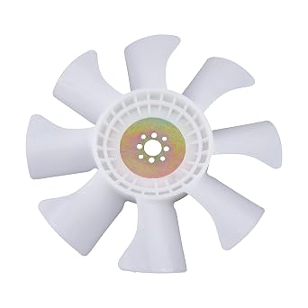 Cooling Fan 16483-74110 Compatible for Kubota Engine D1803 V2203 V2403 V2607 V3307 Excavator KX040-4 KX121-3 KX161-3 U45-3 U48 U55