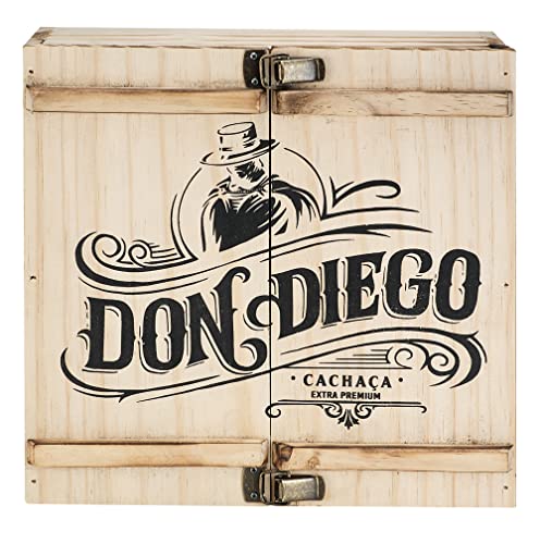 Estojo Cachaça Don Diego Premium 750ml - BullHof