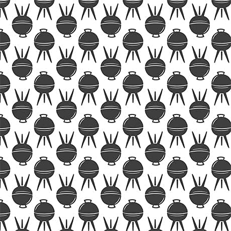 Quilting Cotton for Sewing x 2 Yards – BBQ Season - 100% Cotton - Soft, Decorative Material - Pre-Cut 44-45 Inches Wide x 2 Yards - by Camelot Fabrics