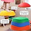 51dfadvbxnl - 5Pcs Stepping Stones for Kids,Non-Slip Plastic Toddler Balance River Stones for Promoting Children's Coordination Skills Obstacle Courses Sensory Toys for Toddlers Indoor or Outdoor Play