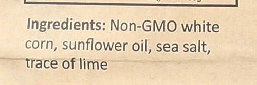 Miniatura 3 de Mi Nina Tortilla de maíz blanco con sal marina 12 onzas