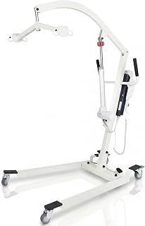 Vive Electric Patient Lift for Home - Transfer Assist Device - Medical Transport Aid - Portable Lifter for Elderly, Bariatric, Handicap, Men & Women