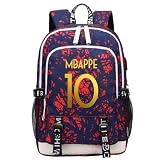 FANSIVERS Mochila esportiva multifuncional de futebol M-bappe para viagem, laptop, bolsa para fãs de futebol para homens e mulheres, Fúcsia - 1, One Size, Esportivo