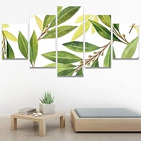SIGNWIN 5 Panel Canvas Wall Art Modern Art...