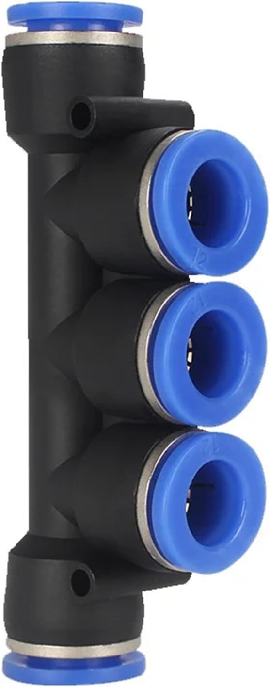 PK Pneumatic Fittings 4mm 6mm 8mm 10mm 12mm Quick Connector For Air Hoses Tube Pipe 1Pcs(6mm)