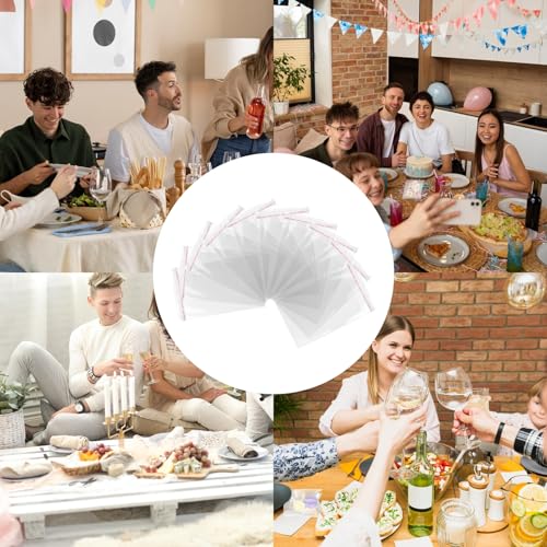 JIYIN 200 Stück Cellophantüten Selbstklebend, 15x10cm kleine Zellophanbeutel Süßigkeiten Kleine Tütchen Plastiktüten Selbstklebend Verpackung für Kekse Süßigkeiten Schmuck