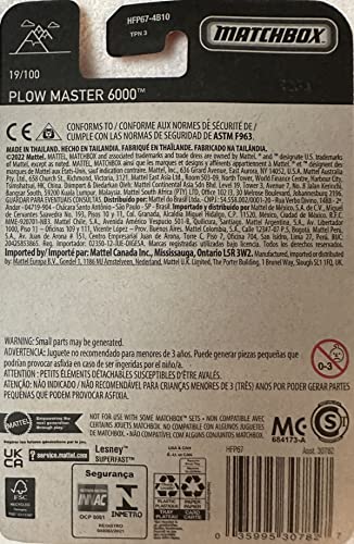Matchbox Plow Master 6000 #TOP2