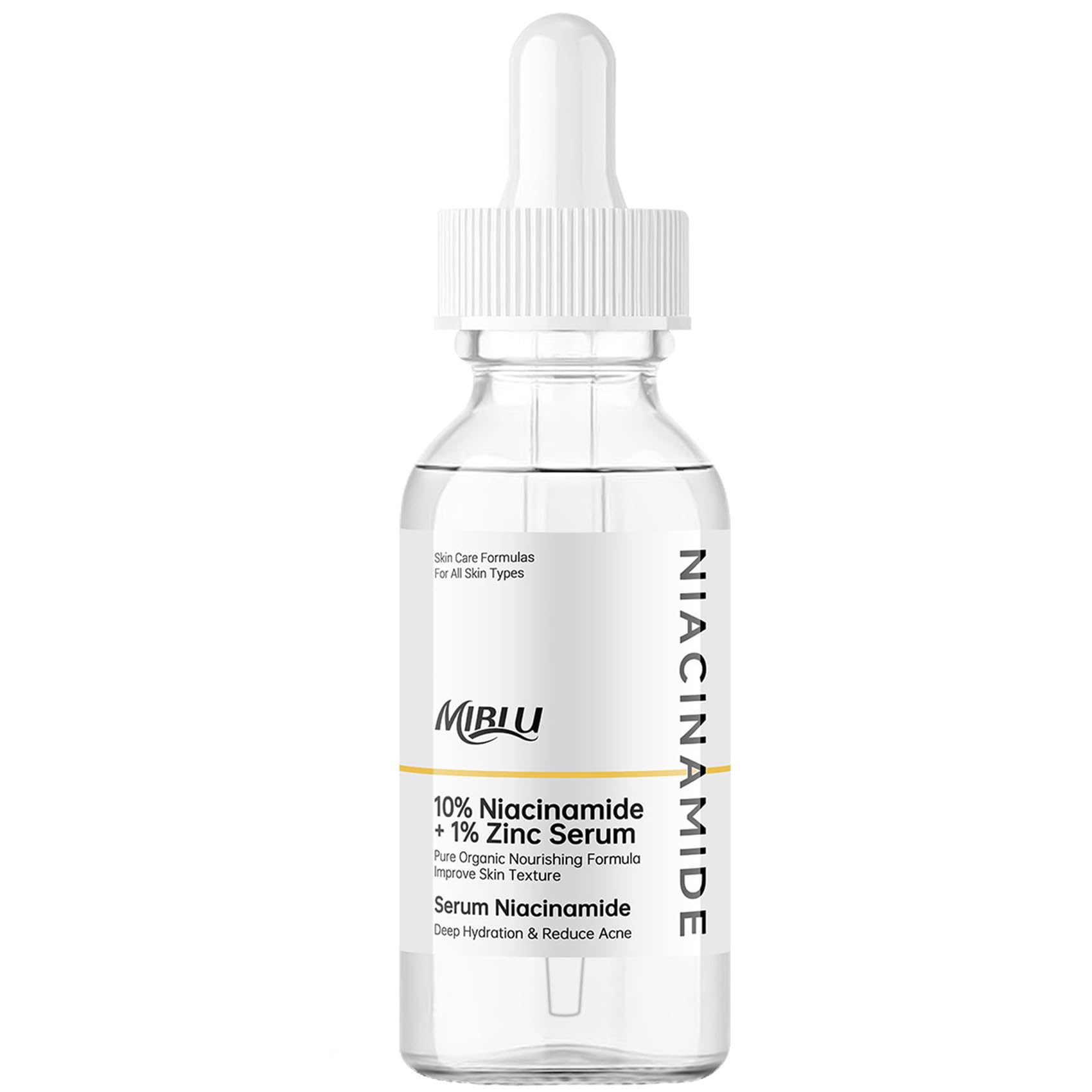 Niacinamide Serum for Face, 30ML/1 Fl Oz Niacinamide 10% + Zinc 1% Serum For Acne.