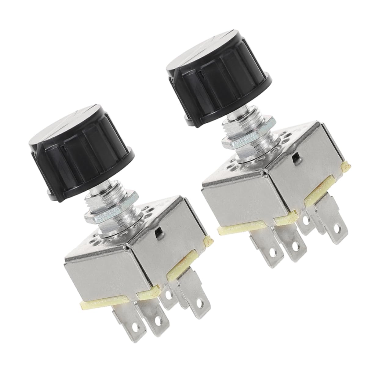Luxshiny 2Pcs Blower Switch Durable Rotary Control for Speed Air Conditioning Sturdy Construction for Car Vehicles Easy Installation for Efficient Cooling