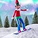 The Elf on The Shelf Active Set: Magi-Freez Swish and Sleigh Snowboarder, Magi-Freez Holly Jolly Skateboarder & Flurry Flight Jacket
