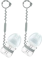 Vista 1 de Toy Straps, Silicone Toy Straps for Stroller, Toy Safety Straps for Toy, Sippy Cup Straps, Adjustable Toy Holder for Stroller, High Chair - BPA Free