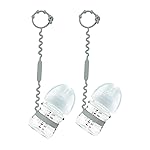 Toy Straps for Baby, Silicone Toy Straps for Stroller, Toy Safety Straps for Toy, Sippy Cup Straps, Adjustable Toy Holder for Stroller, High Chair - BPA Free (Gray)