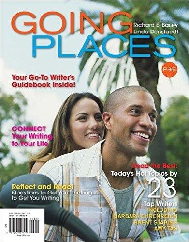 Going Places: Paragraph to Essay Annotated Inst... 0073278149 Book Cover