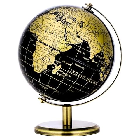 Exerz 14cm Black & Golden Globe Cover