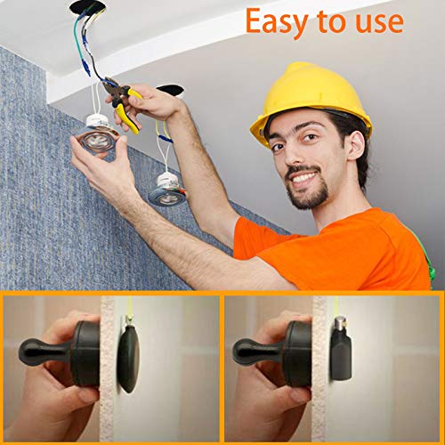 Extractor magnético de cable con potente imán para guiar electricidad 4