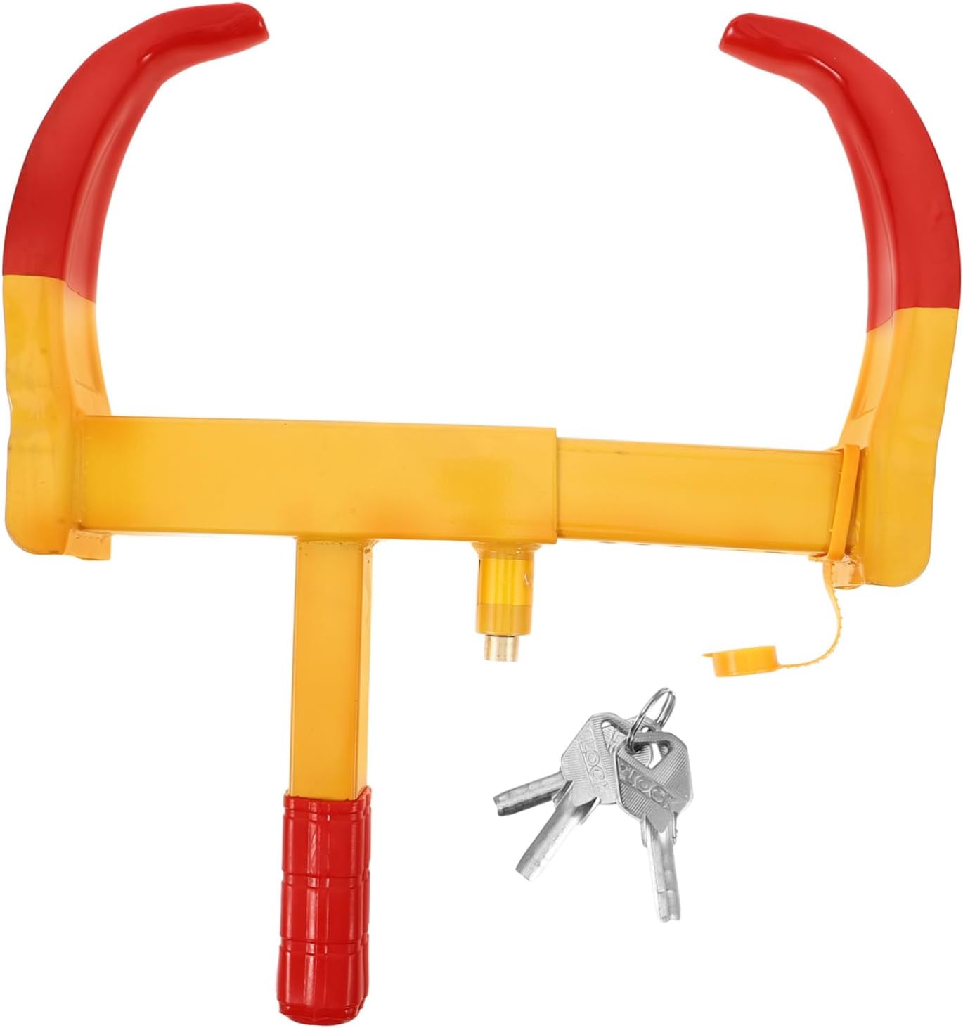 Unomor Wheel Clamp Lock Easy Install Wheel Security for Cars Motorcycles Boats