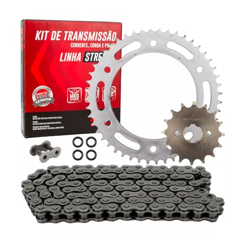 Kit Relação Transmissão Nxr 160 Bros Xre 190 Com Retentores