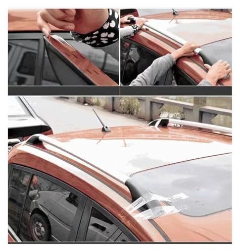Modification de toit voiture : support décoratif en alu perforé 140cm