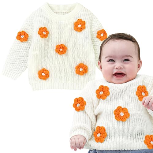 Infant Toddler Baby Girl Oversized Sweater Long Sleeve Sweaters Fall Winter Tops Clothes