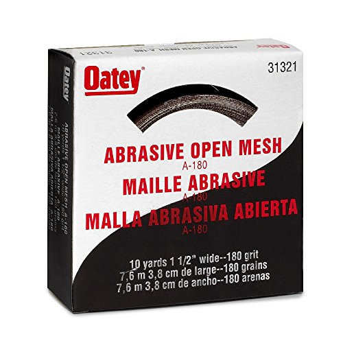 Oatey 31321 180 Grit Open Mesh, 1.5