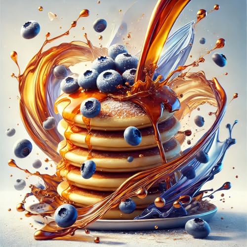 Concentré crêpe pancake myrtille liquide pour DIY vegan 100ml - 3