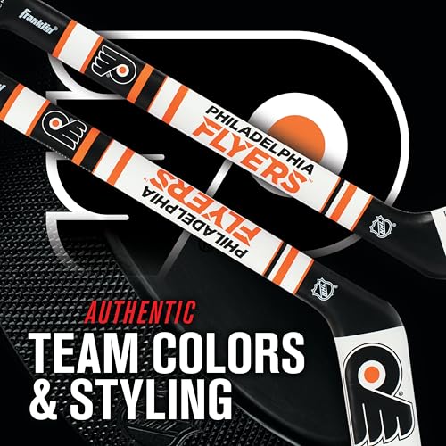 Image of Franklin Sports NHL Team Mini Soft Hockey Stick Set - NHL Team Soft Foam Mini Hockey Stick and Ball - Great Toy for Kids