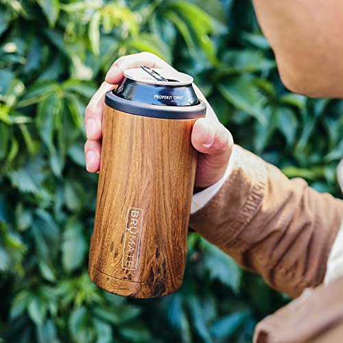 Brümate Hopsulator Trio 3-In-1 Insulated Can Cooler For 12Oz / 16Oz Cans + 100% Leak Proof Tumbler With Lid | Can Coozie Insulated For Beer, Soda, And Energy Drinks (Stainless Steel) #TOP3
