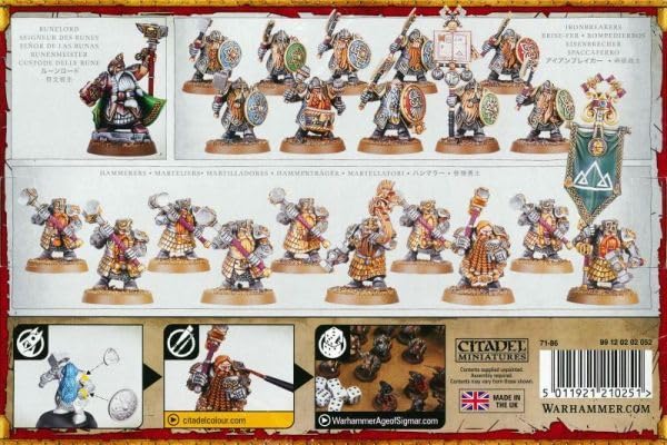 Amazon.co.jp: シグマーの城塞都市 ノルグリムのルーン総軍 NORGRIMM'S