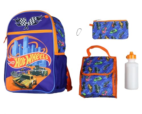 AI ACCESSORY INNOVATIONS Hot Wheels Race Car Backpack Set