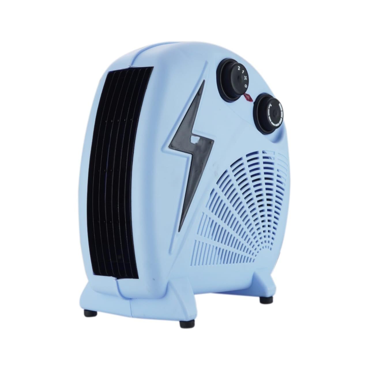 Portable Fan Room Heater | 2 Heat Settings (1000W/2000W) | Compact, Rust-Free Design | PTC Ceramic Element | Pack of 1-image-1