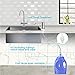 OHiHi Dish Soap Dispenser for Kitchen Sink (Brushed Nickel), Countertop Sink Soap Dispenser Water Pump with 47” No-Spill Extension Tube Kit Design for Kitchen Bathroom, No More Refills （Sliver）