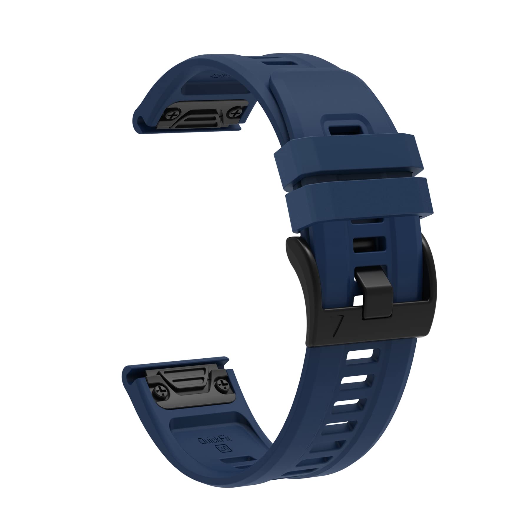 AISPORTS 26mm Quick Fit Watch Strap Compatible with Garmin Epix Pro Gen 2 51mm Strap Silicone Sport Wristband Replacement Strap for Garmin Enduro 2/Descent MK1/MK2/MK2i/D2 Bravo/D2 Charlie/D2 Delta PX