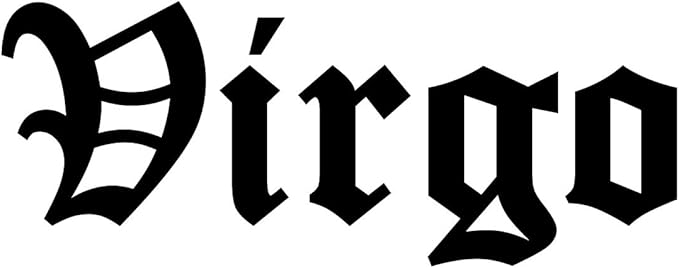 Vinyl Wall Art Decal - Virgo - 10