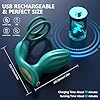 YcsLust 360° Rotierendes Analvibrator-Prostata-Massagegerät mit APP Fernbedienung,Anal Plug Vibratoren 9 Vibrations & 9 Rotationsmodi,Silikon Penisringe Analvibratoren Sexspielzeug für Männer Paare. #3