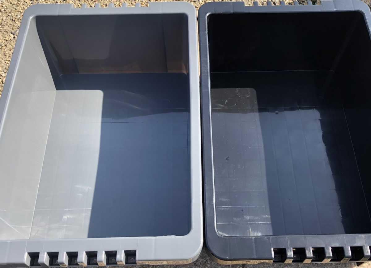 【ともちん】オーバーフロー対策済みNVボックス13L、5個（ホワイト） ともちん】オーバーフロー対策済みNVボックス13L、5個（ホワイト