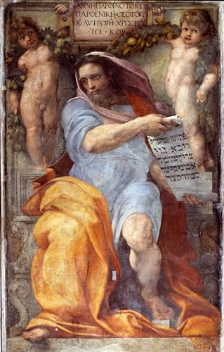 Affiche Prophète Isaïe par Raphaël, le cadeau idéal pour les passionnés d'art de la Renaissance