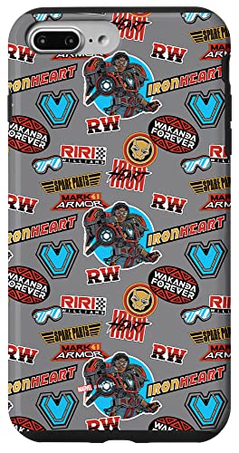 Installazione facile Custodia per iPhone 7 Plus/8 Plus Adesivo Marvel Black Panther: Wakanda Forever Ironheart