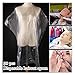 Produktbild JSxhisxnuid Friseursalon Haarschneideumhang Einweg Friseursalon Cape für Haarschnitt Friseur Schürze Tuch Werkzeug Friseurumhang transparent Unisex Friseure Kleid Friseur Umhänge