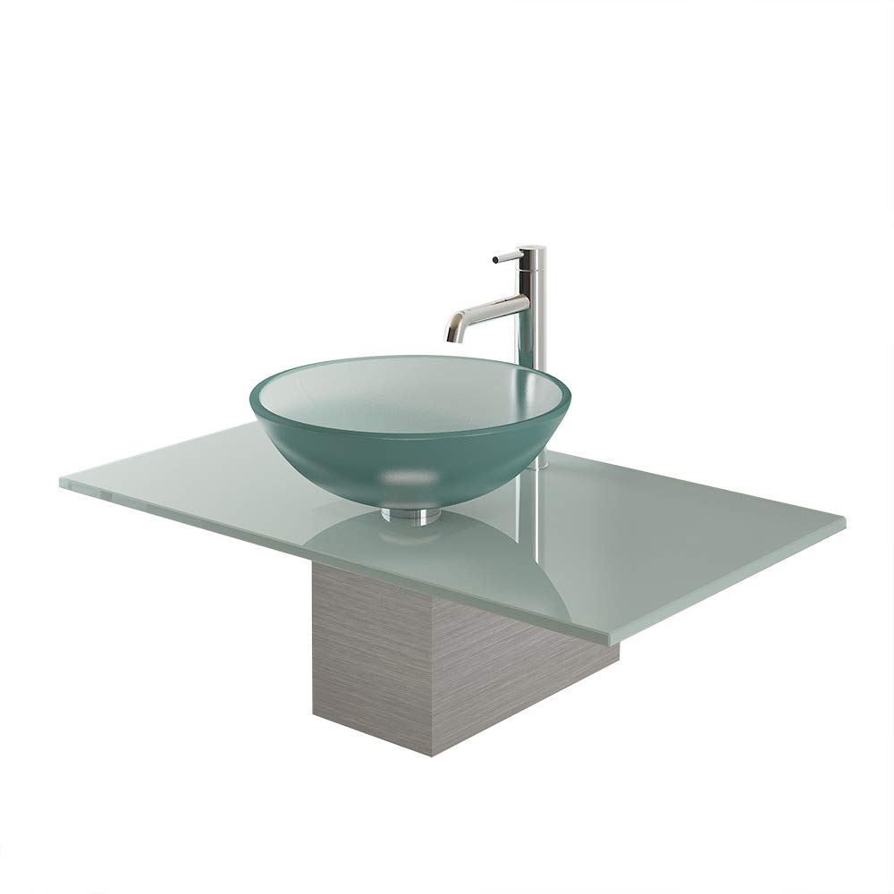 Buy Alpenberger Round Wash Basin 12 mm Thick Safety Glass Including