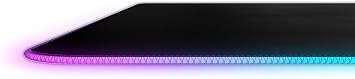 Steelseries Qck Prism Cloth Player Mouse Pad، 2 Zone RGB Lighting، Real Time Event Lighting، Size: XL