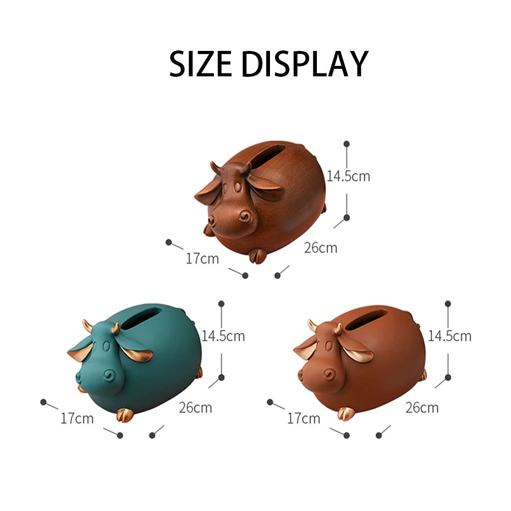 GHYUB Kosmetiktücherbox,Tissue Dispenser Box Cover Serviette-Halter-Organisator,Staubdicht Taschentuchbox Feuchttücher Spender,Servietten Aufbewahrungskoffer, Taschentuchhalter für Zuhause Büro Auto