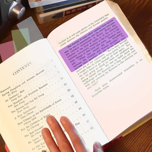 Yking YKING-06 Guided Reading Highlight Strips Colored Overlays Bookmark Reading Tracking Rulers thumb #5